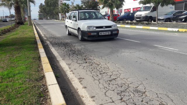 El PP propone el acondicionamiento y reasfaltado general de la carretera de Granada ante el avanzado estado de deterioro que presenta - 1, Foto 1