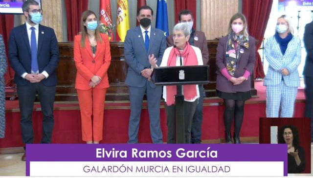Elvira Ramos, Premio Murcia en Igualdad del Ayto de Murcia - 3, Foto 3