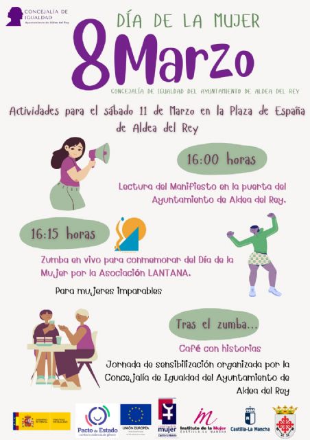 El Ayuntamiento de Aldea del Rey se suma a la campaña de este año, cuyo lema es “De igual a igual” - 2, Foto 2