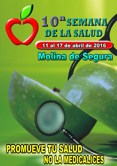 La 10ª Semana de la Salud de Molina de Segura se celebra del 11 al 17 de abril con una amplia oferta de actividades divulgativas - 1, Foto 1