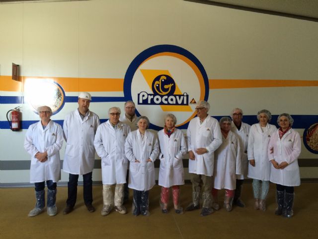 Los representantes de los  pueblos hermanados de Marchena y Chteaudun visitan Procavi, Foto 1