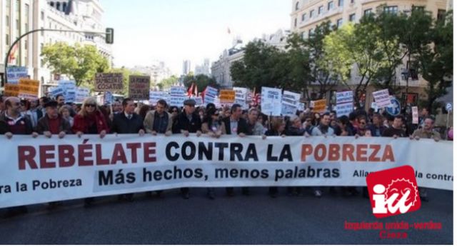 IU-Verdes: Hay que dotar de fondos las políticas de lucha contra la pobreza - 1, Foto 1