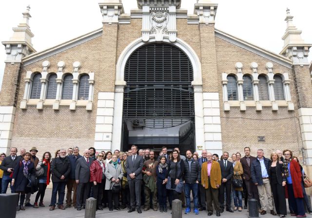 La ciudad rinde homenaje a Pedro Soler y le honra con el lugar desde el que ´vio a Murcia pasar´ en la Plaza de Verónicas - 2, Foto 2