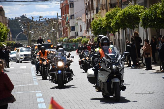 La XXIV ruta mototurística Por la vida pasaba este domingo por Calasparra - 2, Foto 2