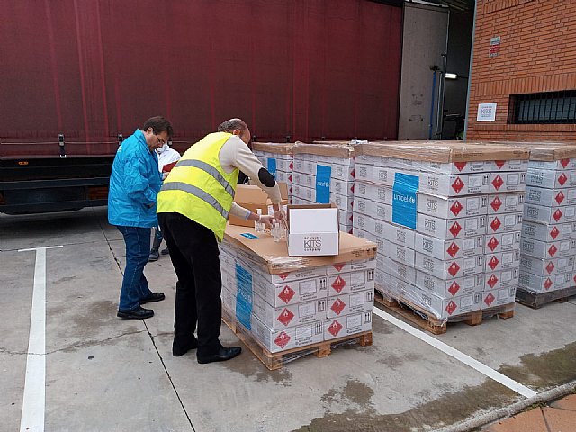 COVID-19: UNICEF España hace una primera entrega de suministros sanitarios para la lucha contra el virus - 1, Foto 1