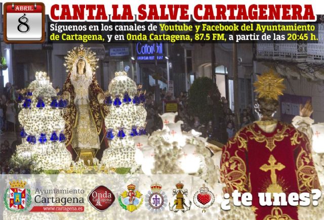 Salve Cartagenera en streaming para vivir este Miércoles Santo desde casa - 1, Foto 1