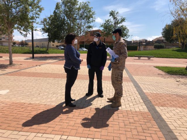 La Armada se desplaza a Torre Pacheco para realizar labores de limpieza y desinfección en los accesos a los Centros de Salud - 4, Foto 4