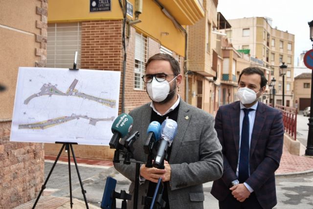 El Ayuntamiento de Lorca impulsa el procedimiento para la adjudicación de las obras de renovación urbana de la calle Abellaneda en el barrio de San Cristóbal - 1, Foto 1