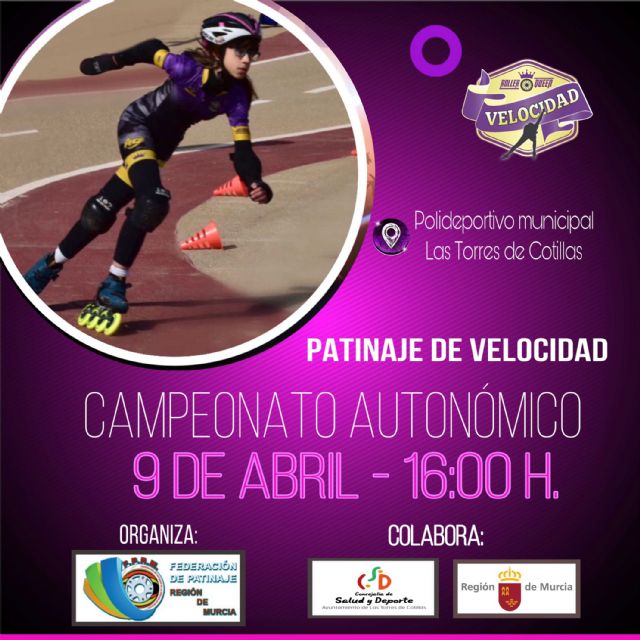El campeonato autonómico de patinaje de velocidad se disputará en Las Torres de Cotillas - 2, Foto 2