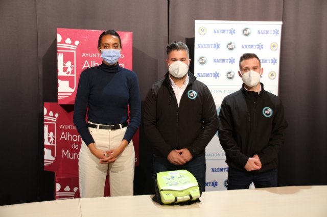 Alhama se reafirma como municipio cardioprotegido con 28 desfibriladores pblicos, Foto 1