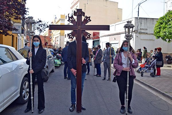 El Cristo de la Clemencia y la Virgen de de la Fe y Entrega bendijo cada rincón de su barrio sevillano - 5, Foto 5