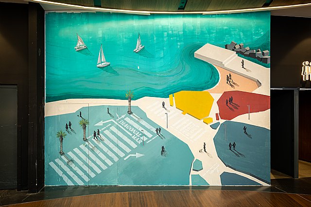 Diagonal Mar recibe la primavera con arte - 1, Foto 1