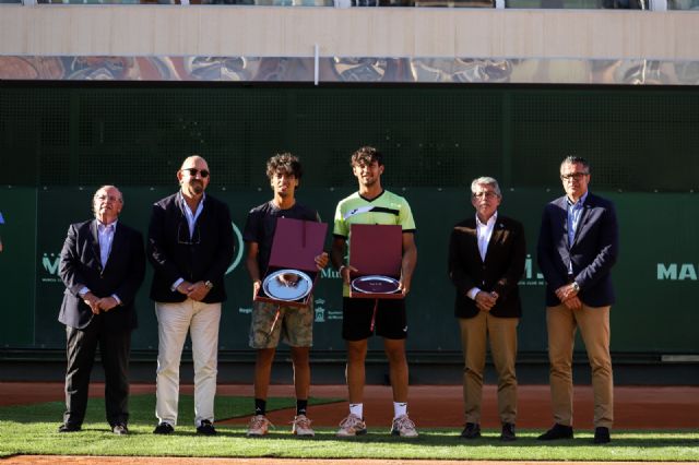 El español Daniel Rincón y el jordano Abdullah Shelbayh, ganadores en dobles del ATP Challenger Costa Cálida Región de Murcia - 1, Foto 1