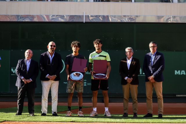 El español Daniel Rincón y el jordano Abdullah Shelbayh, ganadores en dobles del ATP Challenger Costa Cálida Región de Murcia - 1, Foto 1
