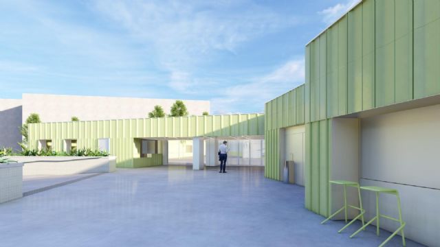 Aprobados los proyectos de reforma del polideportivo municipal, del mercado público y la rehabilitación de los exteriores del parque minero - 2, Foto 2