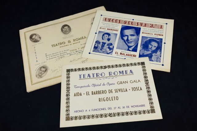 El Archivo Regional recupera la memoria del Teatro Romea de Murcia en la posguerra - 1, Foto 1
