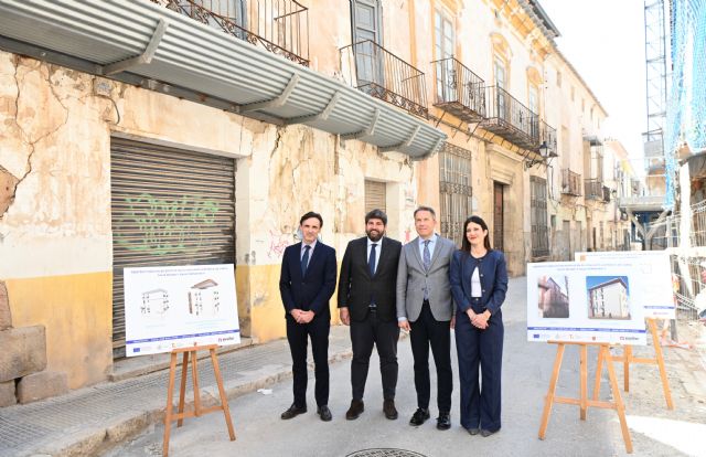El Gobierno regional impulsa con una ayuda de 679.000 euros la construcción de 16 viviendas para alquiler asequible en Lorca - 1, Foto 1