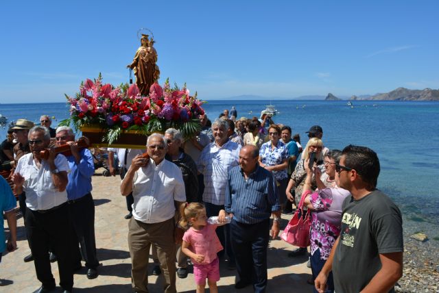 Los vecinos de Calabardina rinden homenaje a la Virgen del Carmen en las fiestas de la pedanía - 2, Foto 2