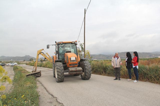 El Ayuntamiento de Puerto Lumbreras pone en marcha actuaciones para la limpieza de caminos rurales - 2, Foto 2