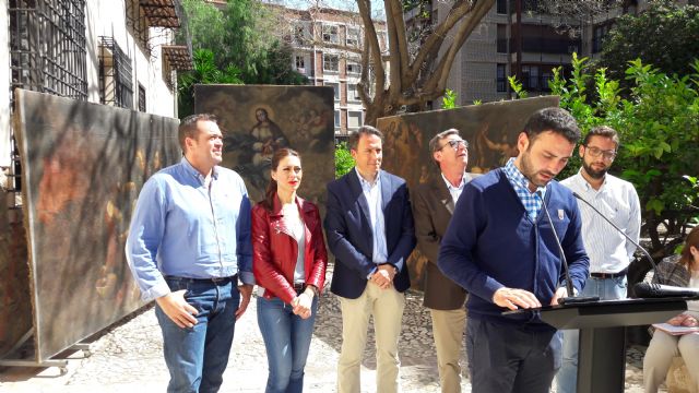 El Ayuntamiento inicia en los próximos días el proceso de restauración de tres obras del pintor lorquino Camacho Felizes - 1, Foto 1