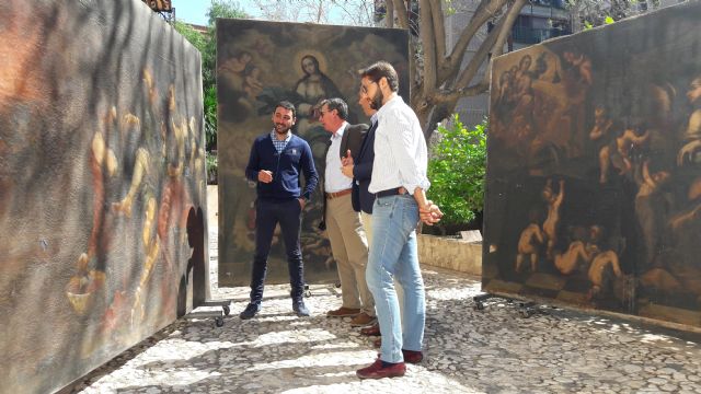 El Ayuntamiento inicia en los próximos días el proceso de restauración de tres obras del pintor lorquino Camacho Felizes - 2, Foto 2
