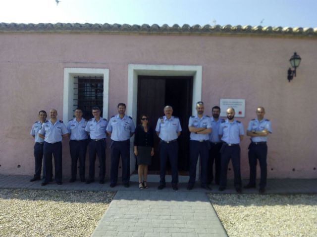 La Base Aérea de Alcantarilla visita el centro de tratamiento de residuos sólidos urbanos de Cañana Hermosa - 1, Foto 1