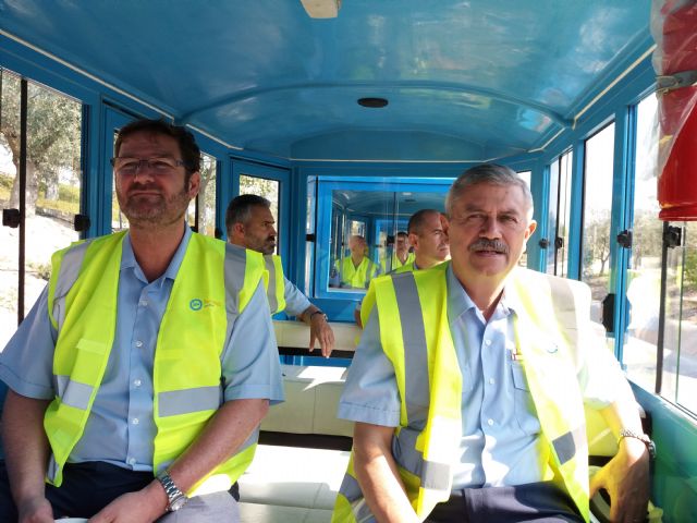 La Base Aérea de Alcantarilla visita el centro de tratamiento de residuos sólidos urbanos de Cañana Hermosa - 2, Foto 2