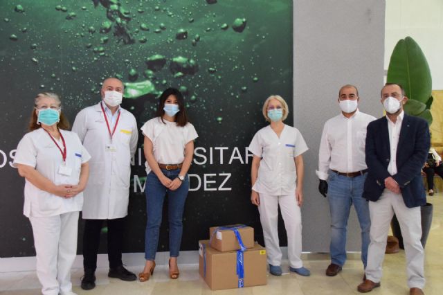 El Hospital Rafael Méndez recibe un respirador gracias a la campaña solidaria organizada por Aseplu, Cámara de Comercio y Ayuntamiento de Puerto Lumbreras - 1, Foto 1
