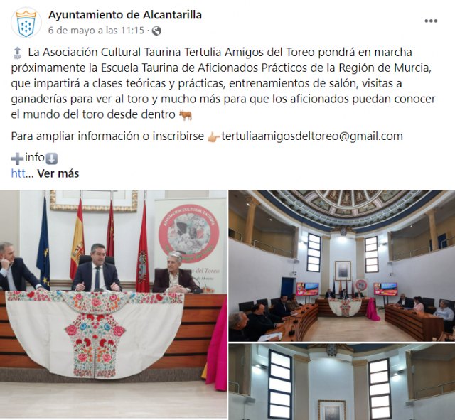 Juventudes Socialistas de Alcantarilla se posiciona en contra de la Escuela Taurina de Aficionados Prácticos - 1, Foto 1