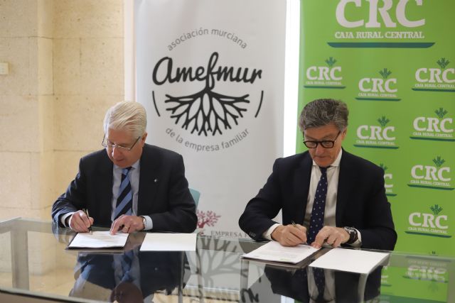 Amefmur y Caja Rural Central renuevan su alianza para contribuir a la profesionalización de las empresas familiares - 2, Foto 2