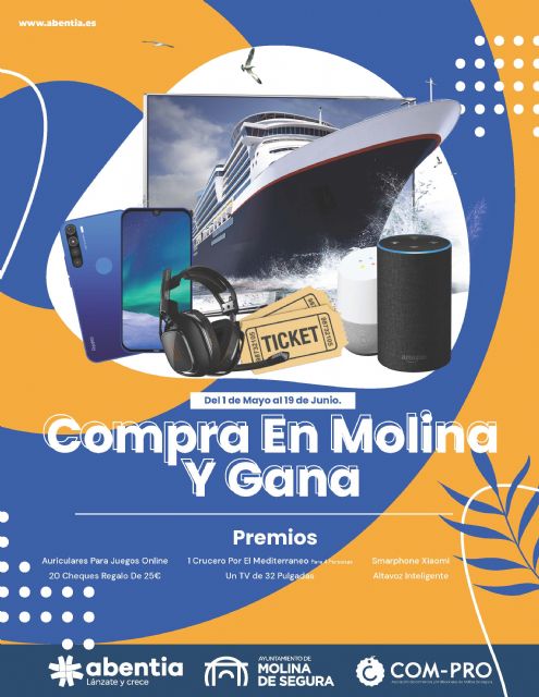 El Ayuntamiento colabora con la asociación COM-PRO en la puesta en marcha de la campaña COMPRA EN MOLINA Y GANA para promocionar el comercio local - 1, Foto 1