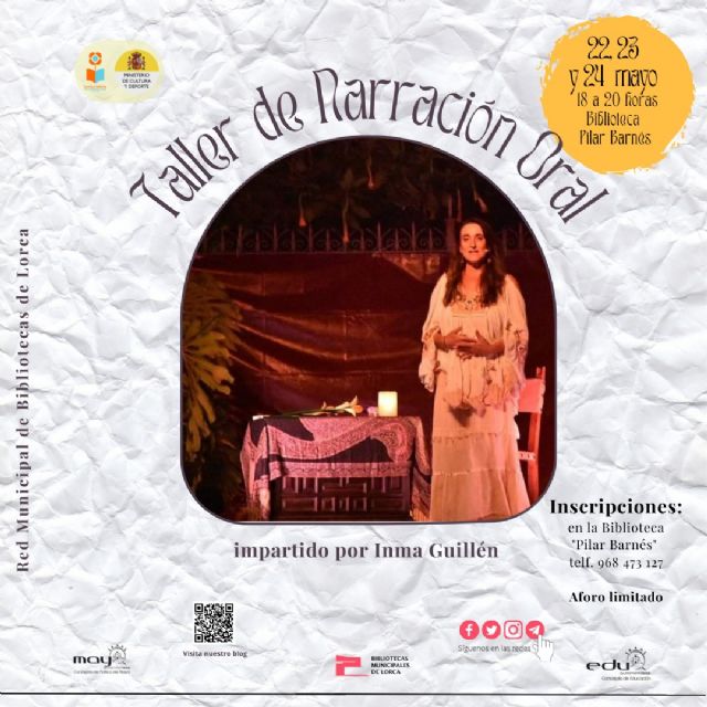 La Red Municipal de Bibliotecas de Lorca organiza los talleres de lectura en voz alta y narración oral destinados a personas mayores y a sus cuidadores y acompañantes - 1, Foto 1