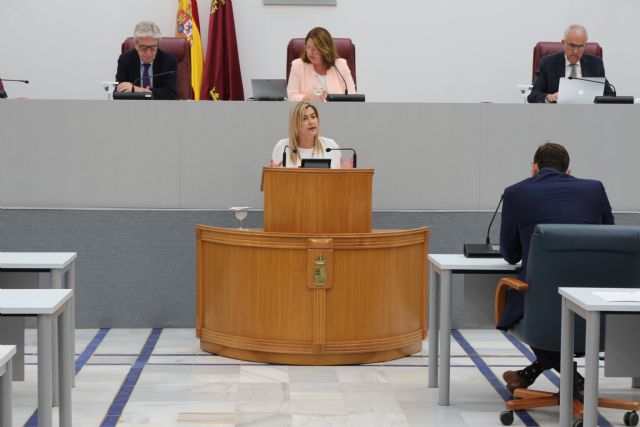 Carmina Fernández exige al Gobierno de López Miras que explique qué inversiones recortará después de renunciar a 116 millones de euros para la Región - 1, Foto 1