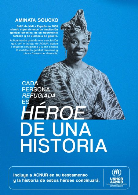 El Comité espa&ntilde;ol de ACNUR presenta Héroes, contando historias de personas refugiadas para impulsar el Testamento Solidario como una valiosa forma de donación - 4, Foto 4