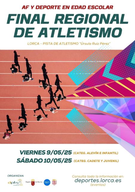 Lorca acoge este fin de semana la final regional de atletismo del 'Programa de Actividad Física y Deporte en Edad Escolar' - 1, Foto 1