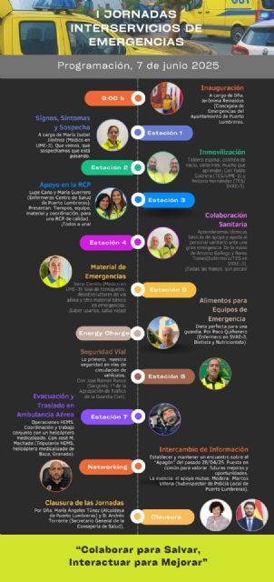 Puerto Lumbreras celebrará el 7 de junio la primera Jornada Interservicios de Emergencias ´Colaborar para salvar, interactuar para mejorar´ - 2, Foto 2