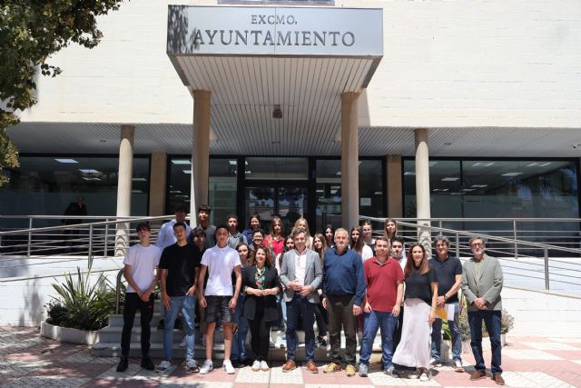Más de 20 alumnos del programa 4º+Empresa visitan el Ayuntamiento - 2, Foto 2