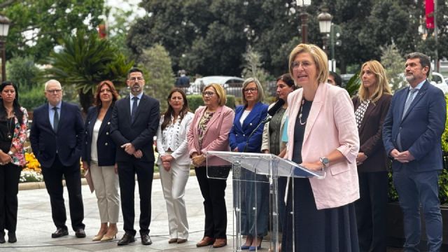 Murcia conmemora el Día de Europa con el izado de la bandera europea en Glorieta de Espa&ntilde;a - 3, Foto 3