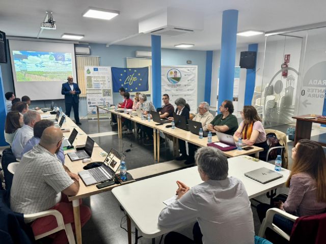 La Comunidad de Regantes de Totana acoge una jornada del proyecto europeo LIFE Triplet sobre eficiencia hídrica en el regadío - 4, Foto 4