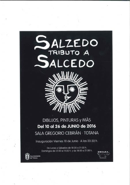 Este fin de semana del puente de la Región finaliza la temporada del Totana Cultural con la exposición de Pako Salzedo y un recital de Poesía, Foto 1