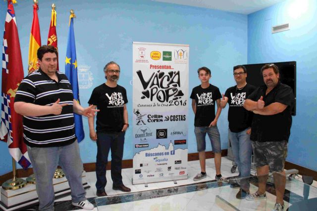 El festival Vaca Pop lleva la música de ocho a bandas a espacios urbanos de Caravaca - 1, Foto 1