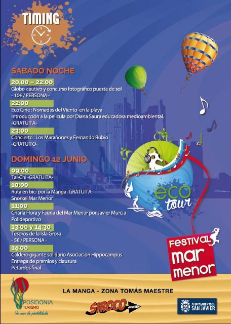 La Manga acoge el Festival Eco Tour Mar Menor del 10 al 12 de junio - 3, Foto 3