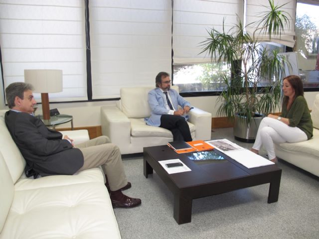 Reunión de la Alcaldesa con el Consejero de Fomento Pedro Rivera - 1, Foto 1