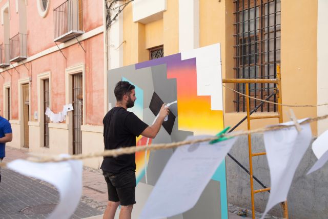 Ángel Toren y Guillermo Molina, ganadores de los concursos de grafiti y poesía del All Day Art de Blanca - 1, Foto 1