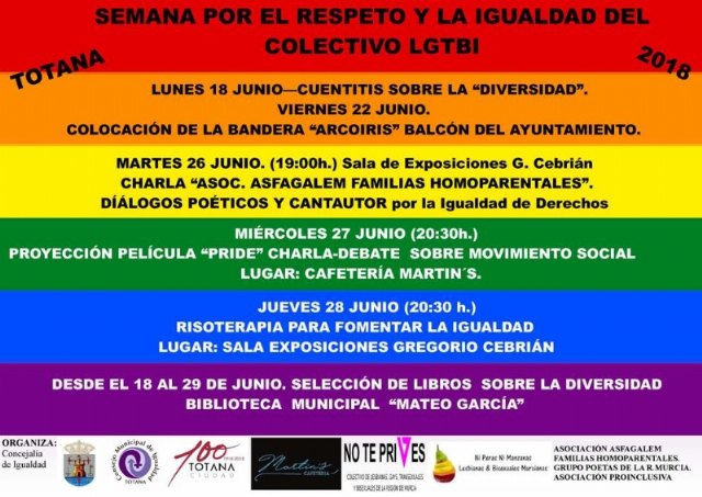 Presentan las actividades de la Semana por el respeto y la igualdad del colectivo LGTBI, Foto 3