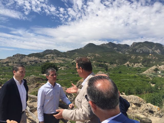 Un nuevo colector en la red de saneamiento de Ricote permitirá a los regantes reutilizar el agua - 2, Foto 2