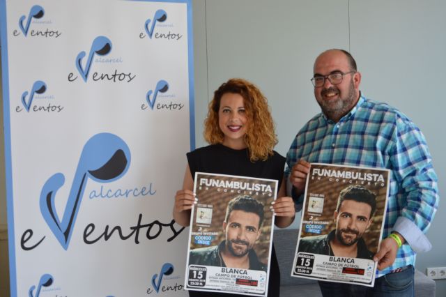 Funambulista en concierto en las Fiestas de Agosto - 1, Foto 1