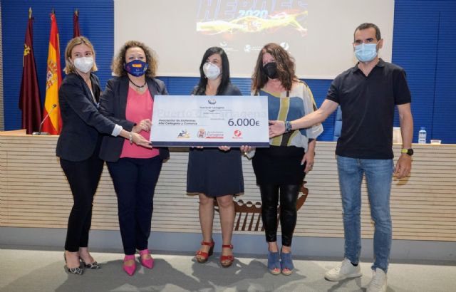 APC entrega a AFAL y la Asociación de Parkinson la recaudación de la edición más solidaria de la 10k Puerto de Cartagena - 1, Foto 1