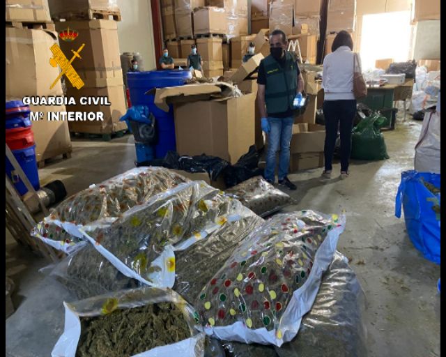 María Gámez presenta los resultados de la operación Overdose, en la que se ha desmantelado una de las primeras fábricas de hachís asentada en territorio nacional - 3, Foto 3
