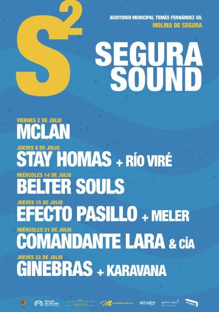 Un cartel de lujo para la primera edición del SEGURA SOUND - 1, Foto 1